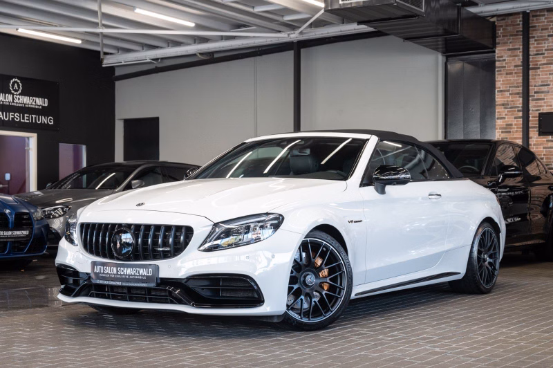 Mercedes-Benz C63 AMG Cabrio|AMG PERF.AGA|BURMESTER|ACC|360°
