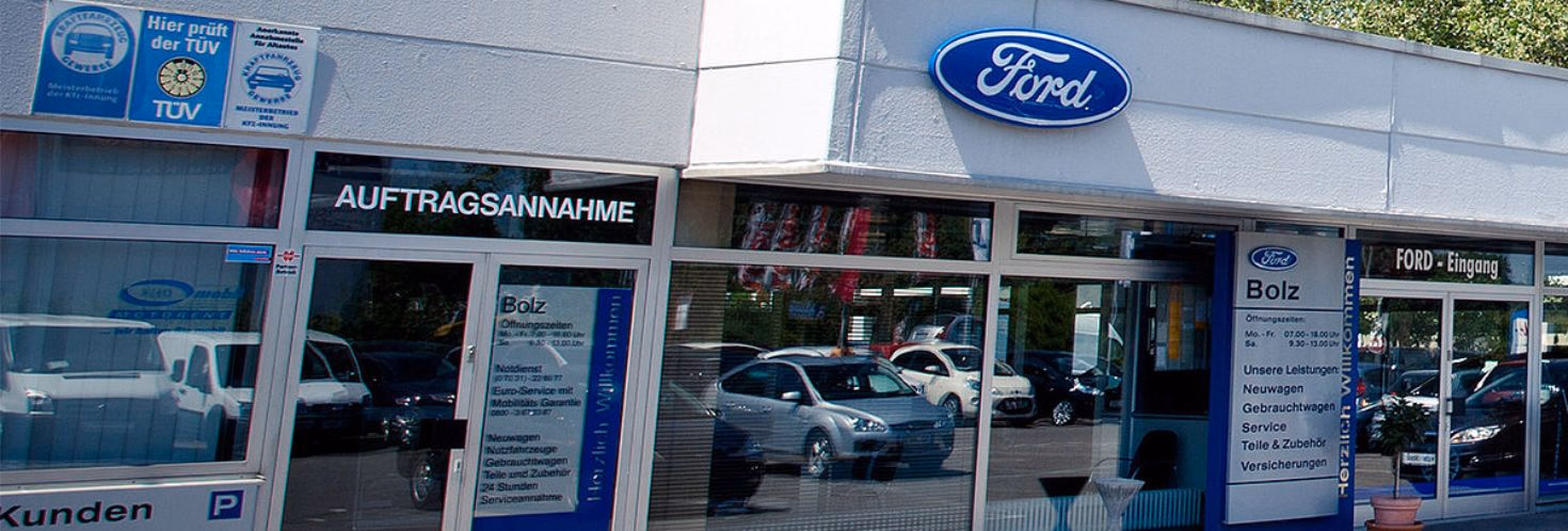 Ford Autohaus Bolz in BöblingenFord Autohaus Bolz in Böblingen