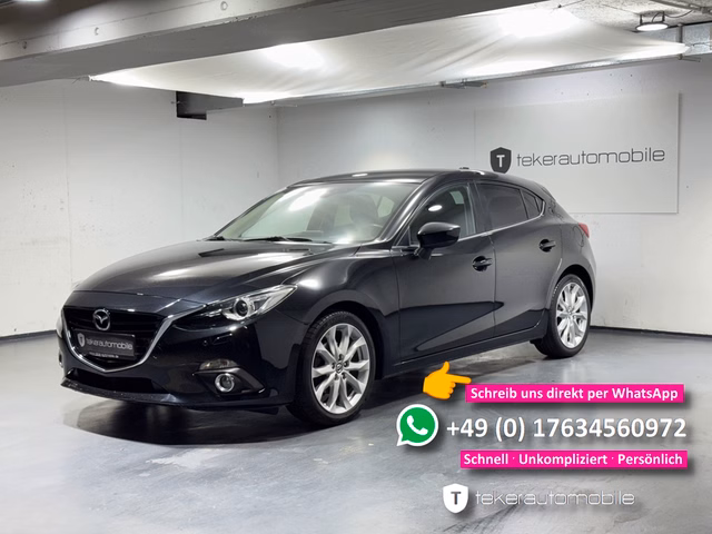 Mazda 3 Sports-Line *Navi*Bi-Xenon*Bose*HuD* Gebrauchtwagen Kaufen | EZ 04/2014 | Preis 10.990 €