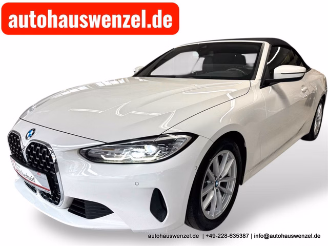BMW 420 d Cabrio Aut. (G23) LEDER KAMERA NAVI LED Gebrauchtwagen Kaufen | EZ 08/2021