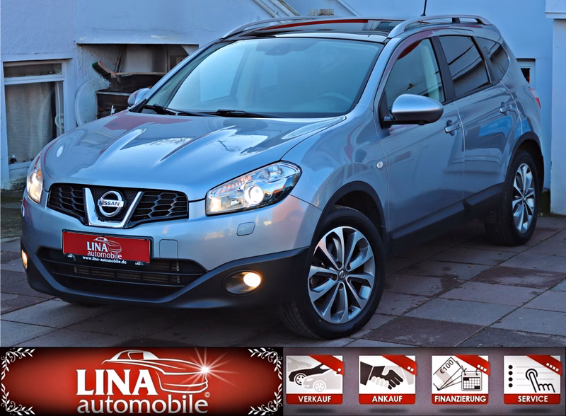Nissan Qashqai+2 1.6 dCi 7-Sitz 360°Kam Panor Navi BOSE