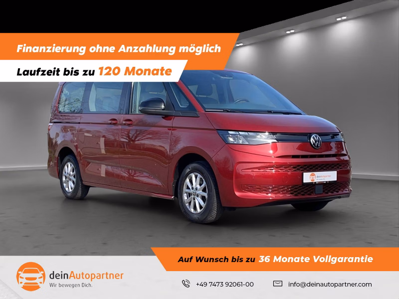 Volkswagen T7 Multivan 1.5 TSI LÜ Navi AHK Rfk Virt.Co. LED