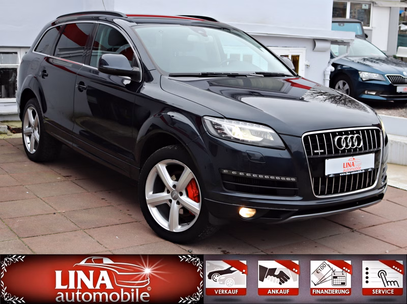 Audi Q7 3.0 TDI Quat. S-Line StandHzg Kamera AHK LED