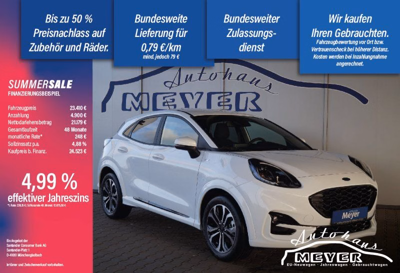 Ford Puma ST-Line 1,0 125PS 5*J.Gar/Navi/LED/Winterp.