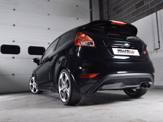 NPA7MI Fiesta ST MK7 Milltek Auspuffanlage ab Kat mit EWG 