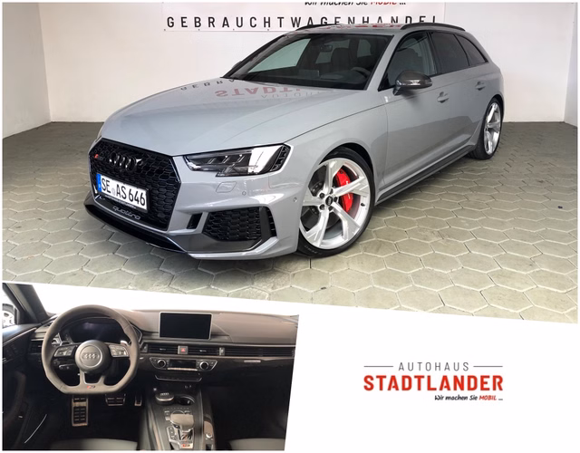 Audi RS4 Avant quattro Keramik // Carbon // B&O Gebrauchtwagen Kaufen | EZ 06/2019 | Preis 88.900 €