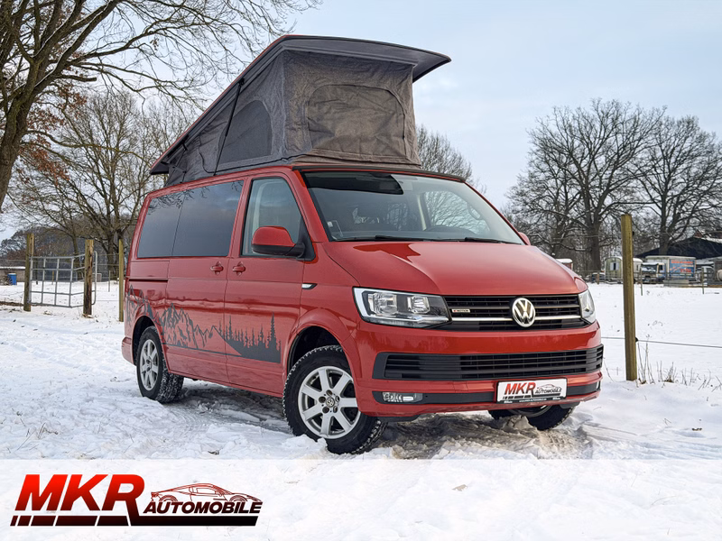 Volkswagen T6 150PS DSG 4M Camper WoMo Caravan Aufstelldach Klima Küche