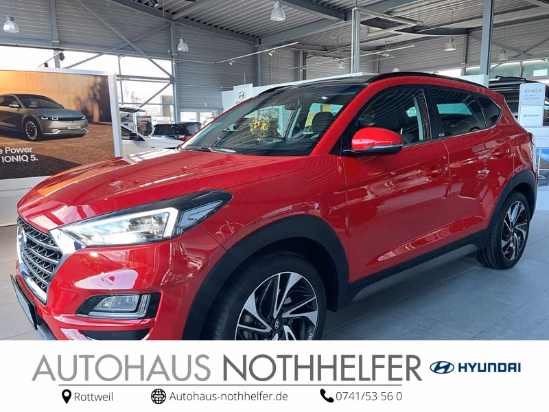 Hyundai TUCSON 1.6 T-GDI ADVANTAGE+ 7DCT Panoramadach Sitzheizung / Navi / Multifunktionslenkrad