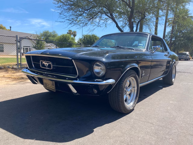 1967 Ford Mustang 289 Coupe Servo Disc brakes  black Beauty - photo 1