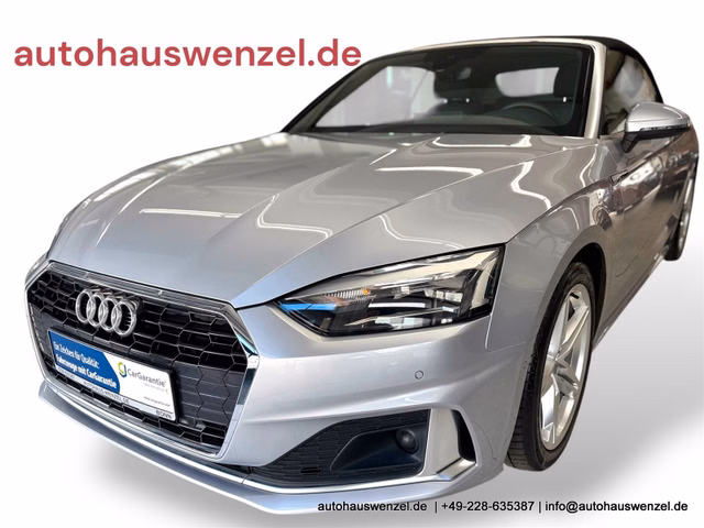 Audi A5 Cabriolet 35 TDI Aut. LEDER NAVI LED KAMERA Used vehicle for sale | First registration 01/2021