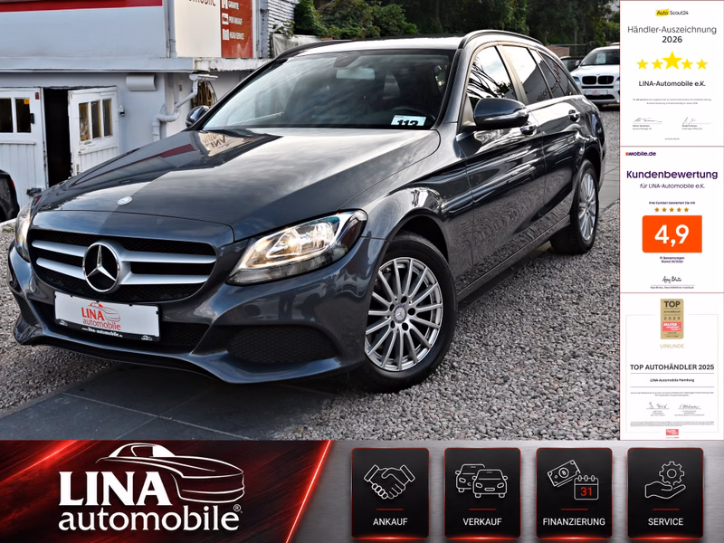 Mercedes-Benz C 200 CGI 80.000Km el.Heck Leder 2xSHZ Klimaaut.