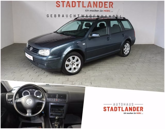 Volkswagen Golf Variant 1.4 Pacific Klimaautomatik // ALU Used vehicle for sale | First registration 09/2003 | Price 2.990 €