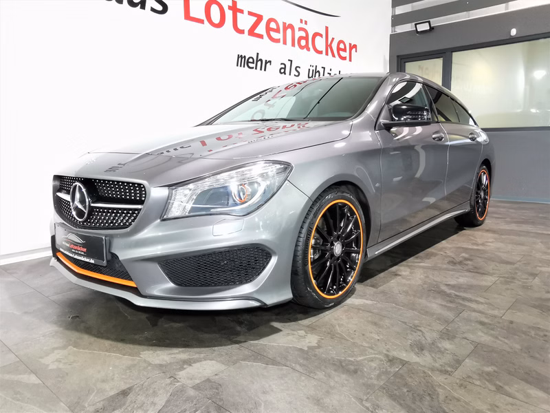 Mercedes-Benz CLA 200 Shooting Brake OrangeArt AMG|KAMER|TEMP