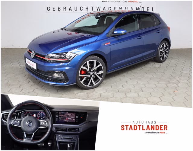 Volkswagen Aktionspreis bis zum 18.03.2023 Polo VI GTI 2.0 TSI DSG Navi / Pano / Virtual Gebrauchtwagen Kaufen | EZ 11/2019 | Preis 23.500 €