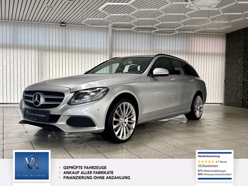 Mercedes-Benz C 220d T Aut Navi AHK Scheckheft bei MB 19Zoll
