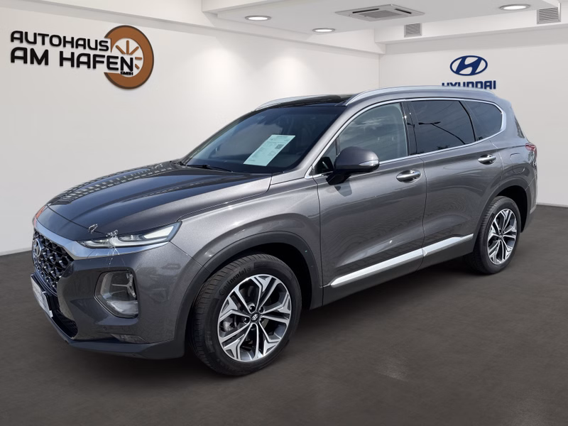Hyundai SANTA FE Premium 4WD 1.Hand Panorama-Glas-Schiebedach Checkheft inkl. AHK