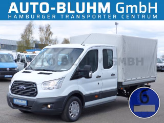 Ford Transit 350 TDCi-EU6 Doka Plane Trend L3 + AHK 2,6 T + Klima