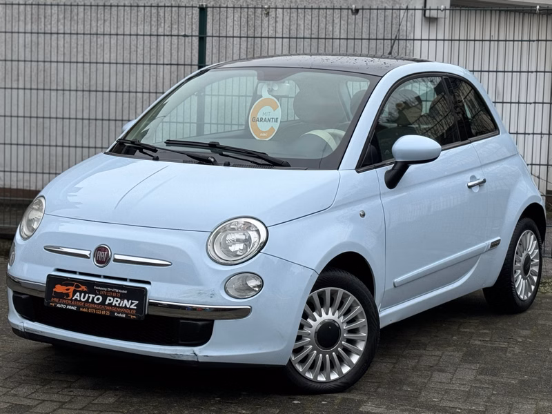 Fiat 500 1.3 Lounge+ KLIMA+ TÜV NEU+ E-FENSTER+ SCHIEBEDACH+