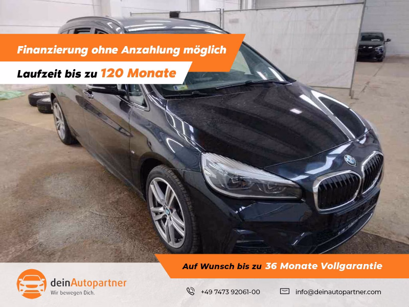 BMW 216i GT M Sport 7 Sitzer LED Navi AHK LEDER