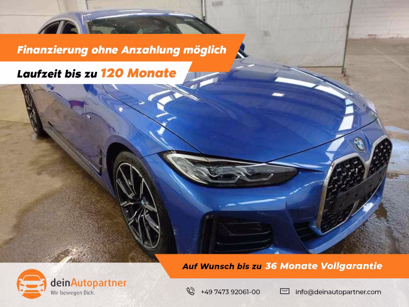 BMW 420d GC xDrive M Sport Leder Navi StandHzg. AHK Hifi