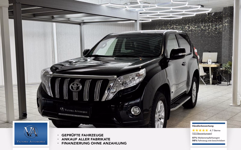 Toyota Land Cruiser Executive 1 Hand Scheckheft Leder Lenkradheizung