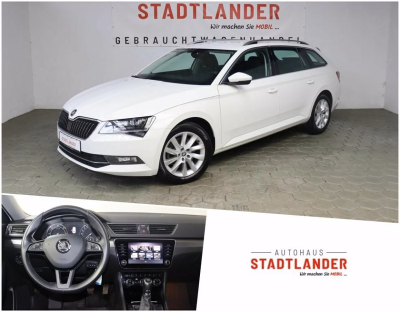 Skoda Superb Combi 2.0 TDI Style / Alu / Sitzhzg.