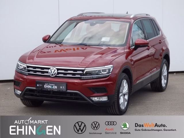 Volkswagen Tiguan Highline 2.0 TDI DSG 4Motion AHK Sthz Panorama Navi
