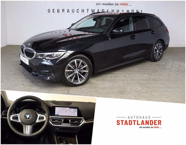 BMW 318d Sport Line AKTION BIS 19.09. / Pano / Live-Cockpit / LED Year-old for sale | First registration 06/2022 | Price 34.990 €