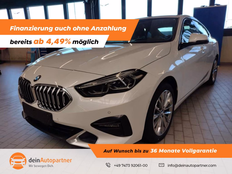 BMW 220d GC Luxury Line Pano Leder Navi LED AHK HuD