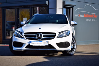 Mercedes-Benz C 400 4Matic T HUP ILS ACC Sitzkühl Burm Standheizung Used vehicle for sale | First registration 02/2015 | Price 29.990 €