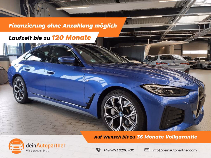 BMW i4 40eDrive GC M Sport Leder Widesc. AHK H&K