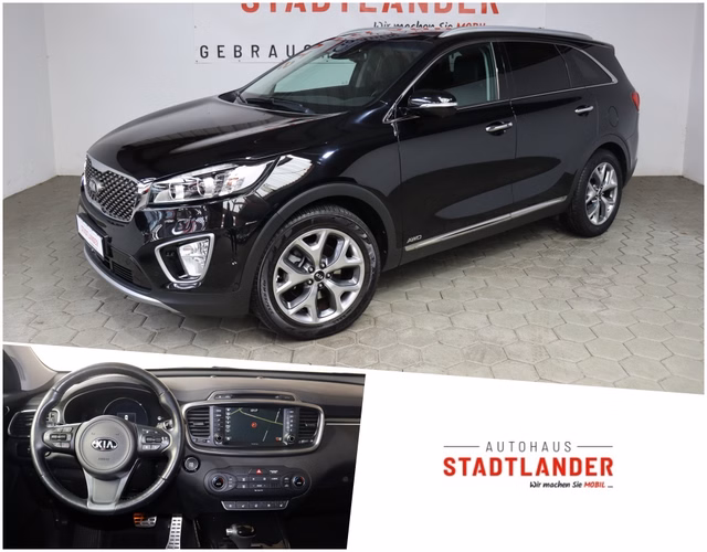 Kia Sorento 2.2 CRDi Platinum Edition 4WD NAVI / ACC / Leder Used vehicle for sale | First registration 08/2016 | Price 26.990 €