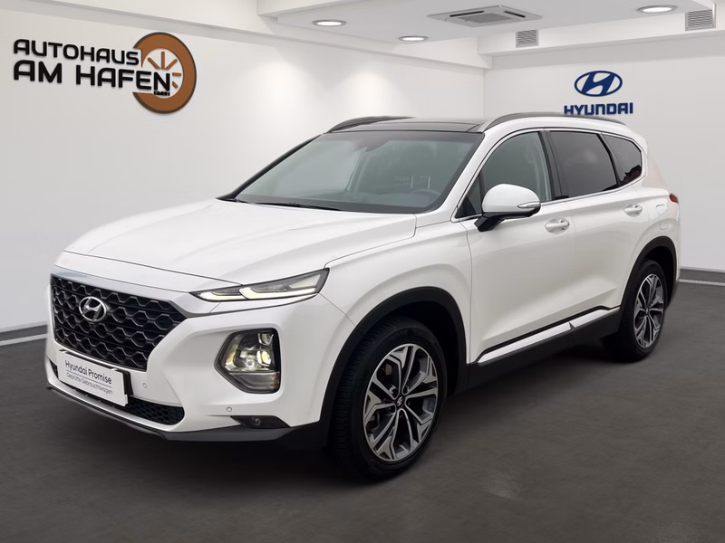 Hyundai SANTA FE Premium 4WD 1.Hand Checkheft Rentnerfahrzeug Allwetter