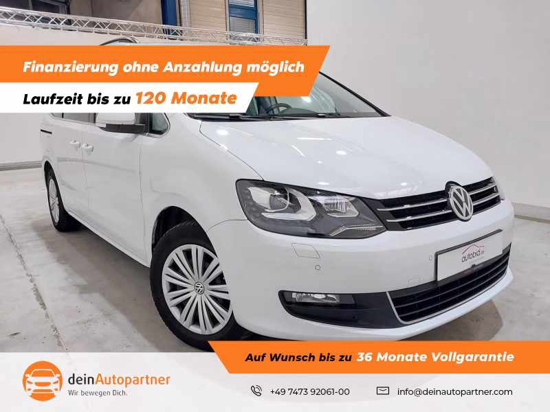 Volkswagen Sharan 1.4 TSI Comf. 7Si. Navi AHK StandHzg. Rfk ACC