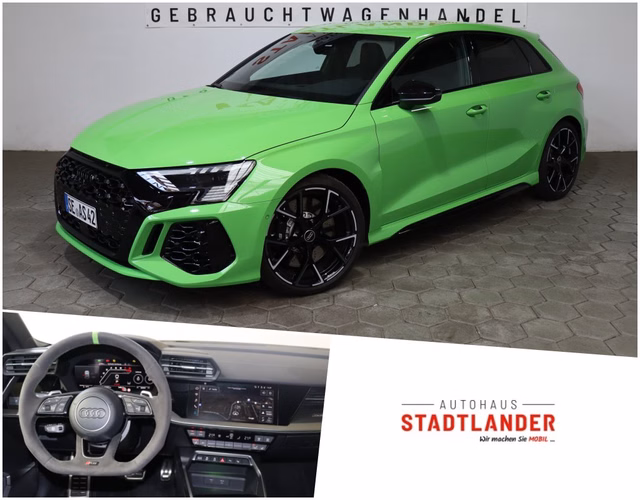 Audi RS3 2.5 TFSI quattro AKTION BIS 31.10. / Sportback / LED / B&O Jahreswagen Kaufen | EZ 01/2023 | Preis 60.990 €