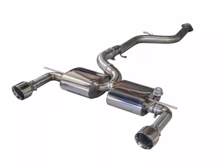 NPRS2EX Focus RS MK 2 EGO-X Auspuffanlage 