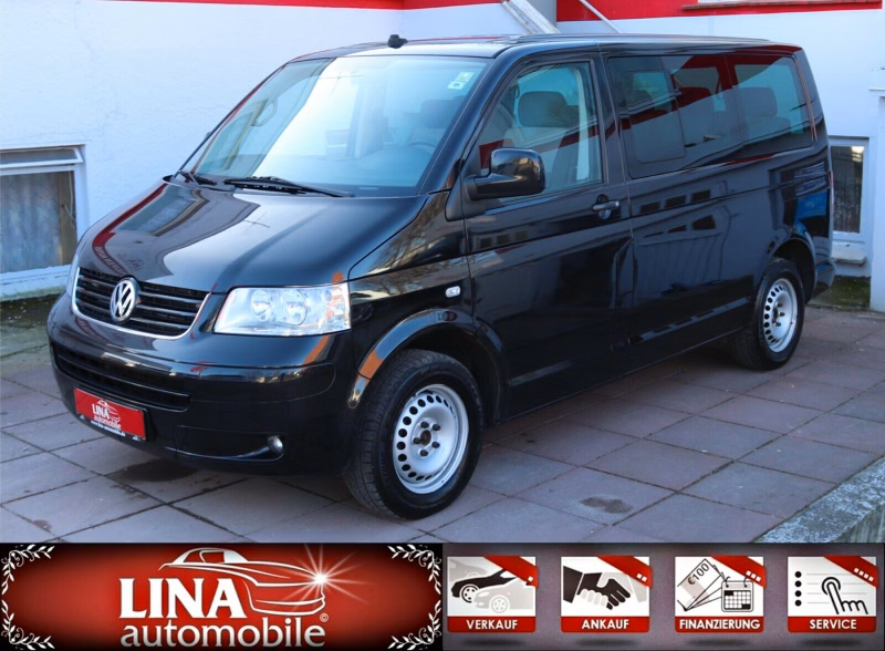 Volkswagen T5 2.5 TDI Multivan 7-SITZE*AHK*Schiebetür*Tüv23
