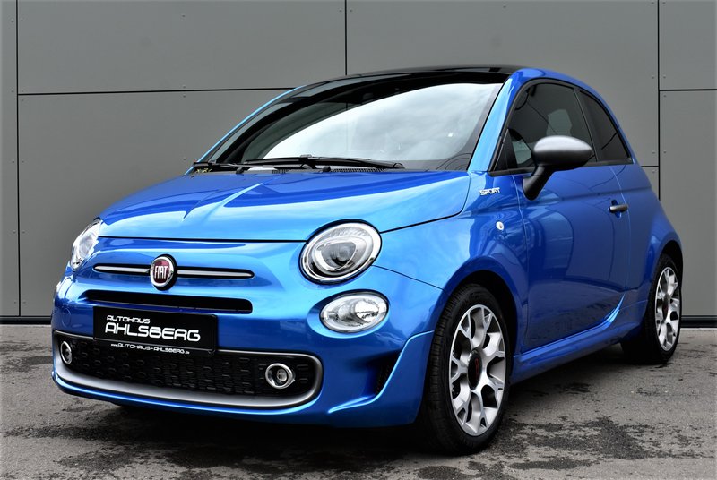 Fiat 500 Sport GSE Italia Himmelblau SPORTKIT/NAVI-CARPLAY/BLUETOOTH/