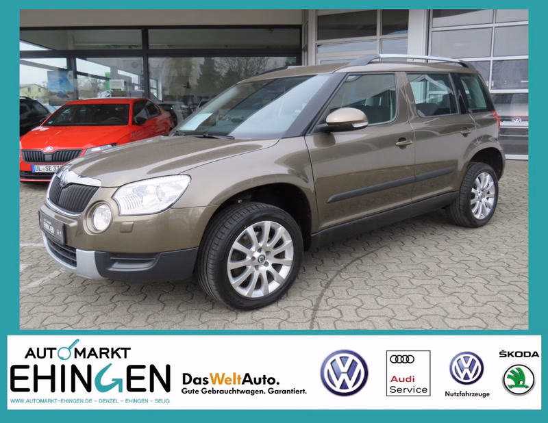 Skoda Yeti Ambition 2.0 TDI 170 PS 4x4, AHK,Xenon, ab 0,99% Finanzierung