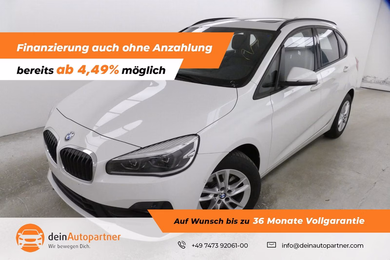 BMW 218d Act. Tour. Navi LED PDC Pano Busin.Pak.