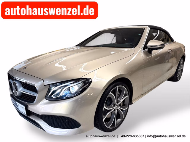 Mercedes-Benz E 400 4Matic Cabrio - DISTRONIC AHK SITZKLIMA Gebrauchtwagen Kaufen | EZ 02/2018