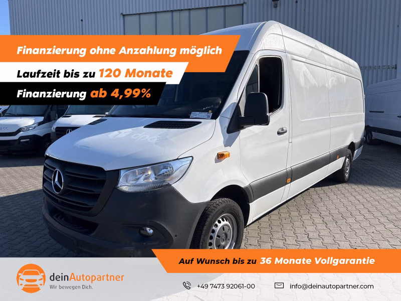 Mercedes-Benz Sprinter III Kasten 315 CDI RWD L3 NAVI/KLIMA/SURROUND VIEW