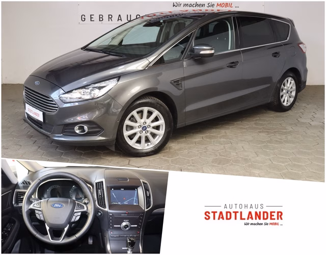 Ford S-MAX Aktionspreis bis zum 04.10! Titanium 1,5 NAVI CARPLAY KAMERA Used vehicle for sale | First registration 02/2017 | Price 19.900 €