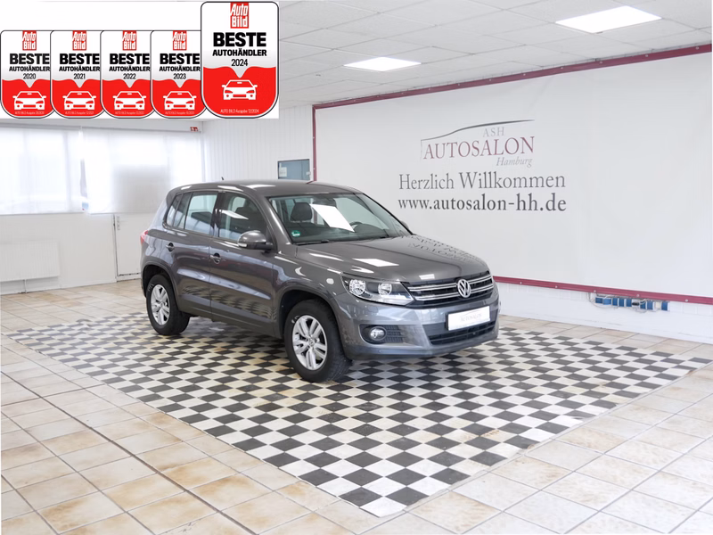 Volkswagen Tiguan Trend & Fun*1Vorb*Rentner*AHK*VW Servicegep*PDC V&H