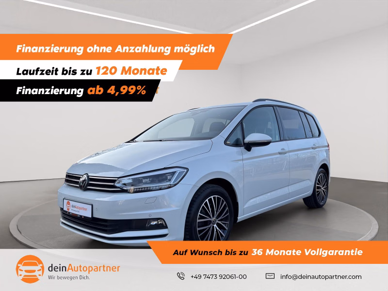 Volkswagen Touran 1.5 TSI/ Comfortline 7 S/NAVI/RFK/PANO.DACH/AHK/UVP 56.525€