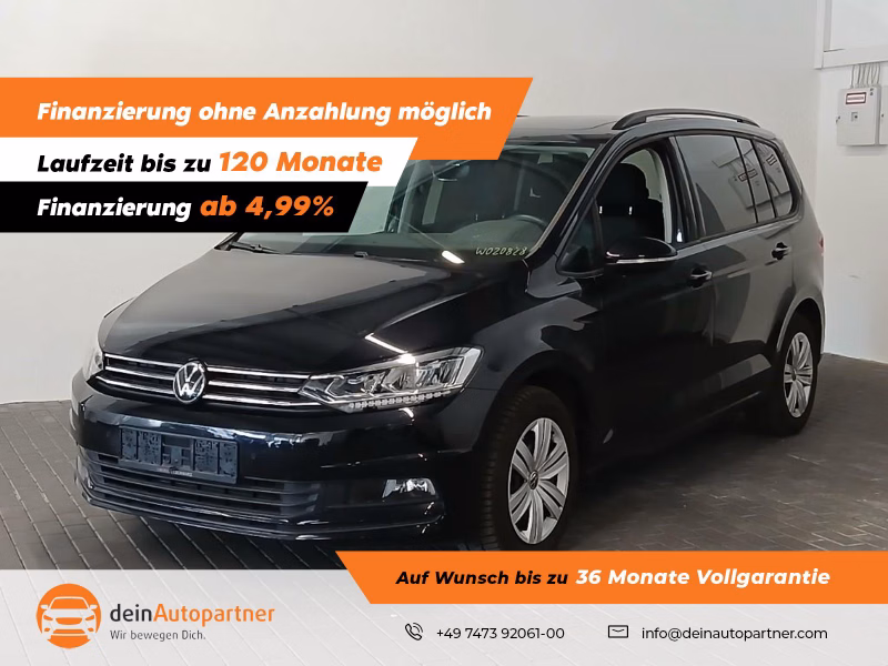Volkswagen Touran Comfortline 1.5 TSI Easy Open /NAVI/LED/PANO/LANE/SIDE/RFK/DAB