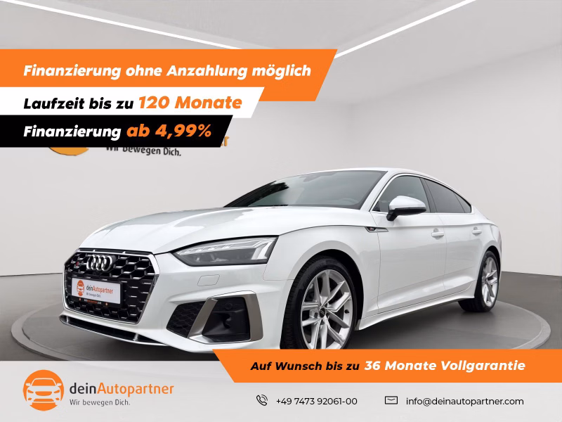 Audi S5 Sportback 3.0 TDI quattro NAVI/MATRIX LED/LEDER/HUD/RFK/VIRTUAL COCKPIT