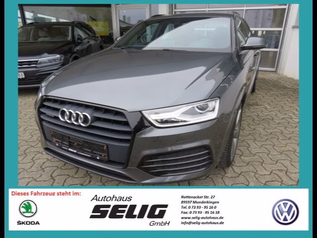 Audi Q3 2.0 TDI 7-Gang DSG 184 PS Quattro Sport S-Line Style, 20", Navigation