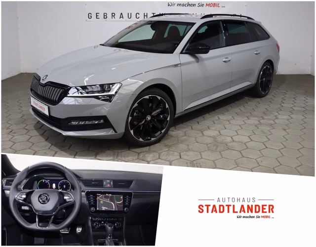 Skoda Superb Combi Sportline iV Aktionspreis bis zum 28.02! Year-old for sale | First registration 07/2023 | Price 41.590 €