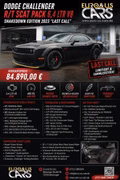 Daumennagel 1 - Dodge Challenger R/T Scat Pack Widebody 392 Limited